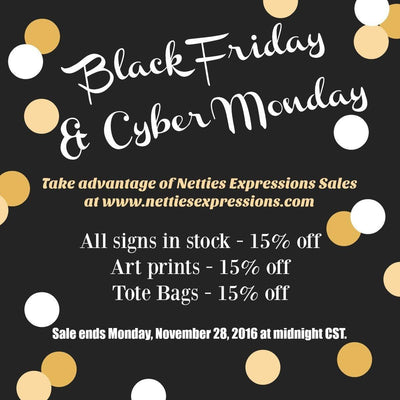 Black Friday and Cyber Monday Sales