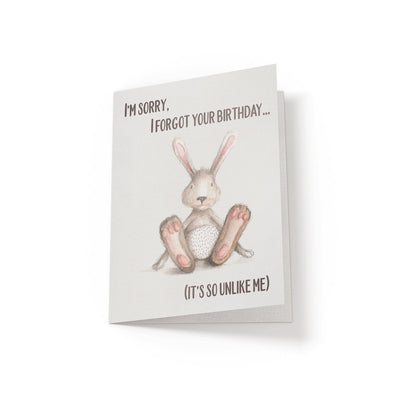 I'm sorry I forgot your birthday - Greeting Card - Netties Expressions