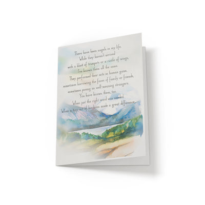There have been angels in my life - Greeting Card
