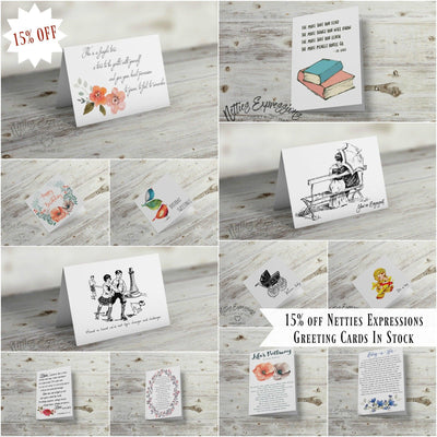 15% off all Greeting Cards is almost over