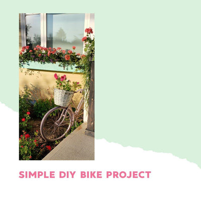 From Rusty Bike to Flower Planter