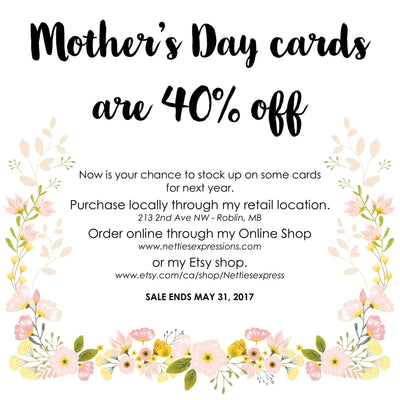 Mother's Day Cards Sale
