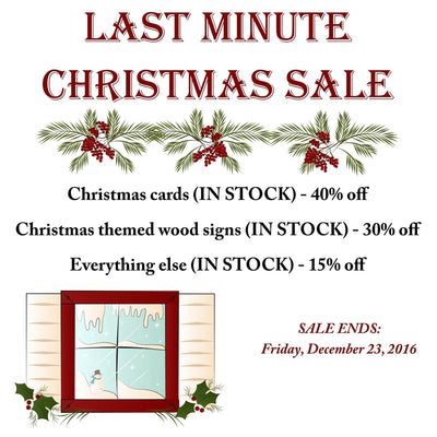 Netties Expressions Last Minute Christmas Sale