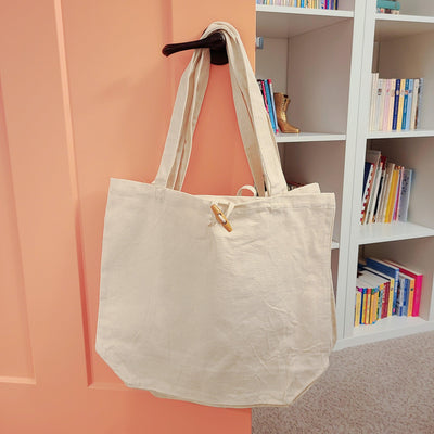 Blank Recycled Cotton Tote Bag - Netties Expressions