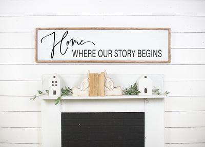 Home Where Our Story Begins - Digital File - Netties Expressions