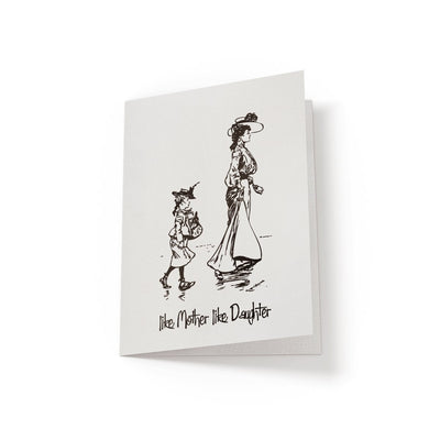 Like mother like daughter - Greeting Card - Netties Expressions
