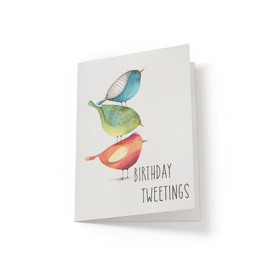 Birthday Tweetings - Greeting Card - Netties Expressions