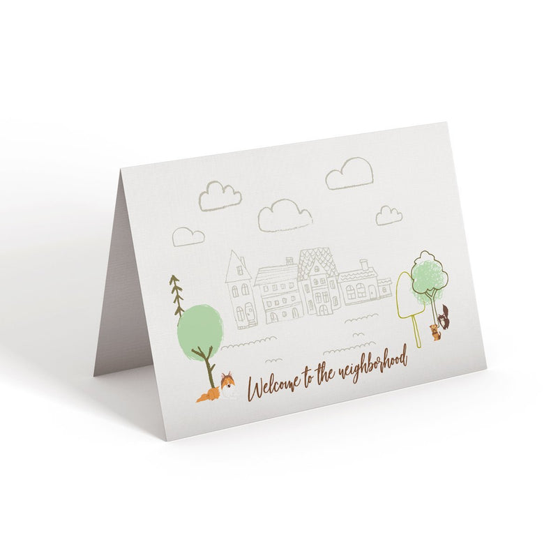 Welcome to the neighborhood - Greeting Card - Netties Expressions