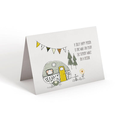 A Truly Happy Person - Greeting Card - Netties Expressions