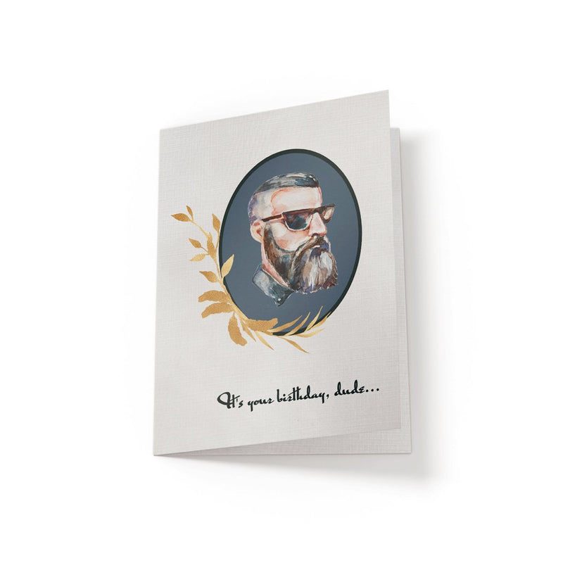 Birthday Hipster - Greeting Card - Netties Expressions