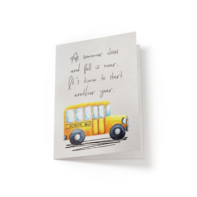 First Day of School - Greeting Card - Netties Expressions