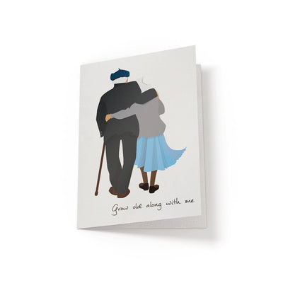 Grow old along with me - Greeting Card - Netties Expressions