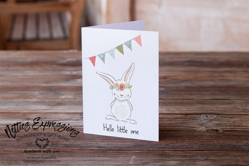 Hello Little One - Greeting Card - Netties Expressions