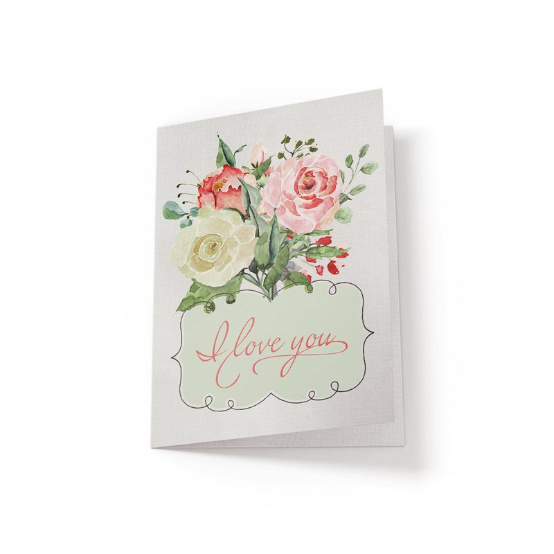 I Love You - Greeting Card - Netties Expressions