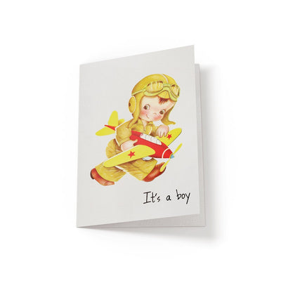 It's a boy - Greeting Card - Netties Expressions