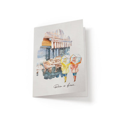 Rain or shine I'll always be here - Greeting Card - Netties Expressions