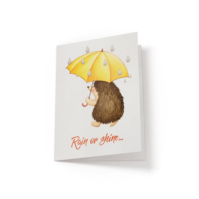 Rain or shine - Greeting Card - Netties Expressions