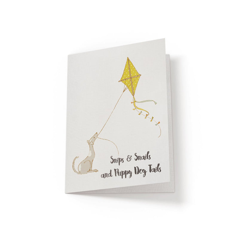 Snips and snails - Greeting Card - Netties Expressions