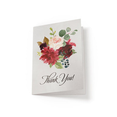 Floral Thank You - Greeting Card - Netties Expressions