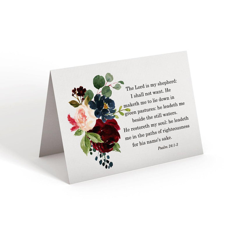 The Lord is My Shepherd - Greeting Card - Netties Expressions