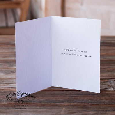 What is a Husband - Greeting Card - Netties Expressions