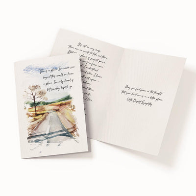 There's a better place - Greeting Card - Netties Expressions