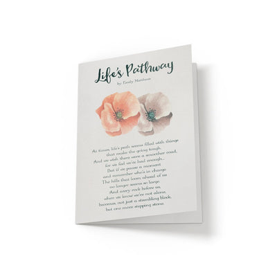 Life's Pathway - Greeting Card - Netties Expressions