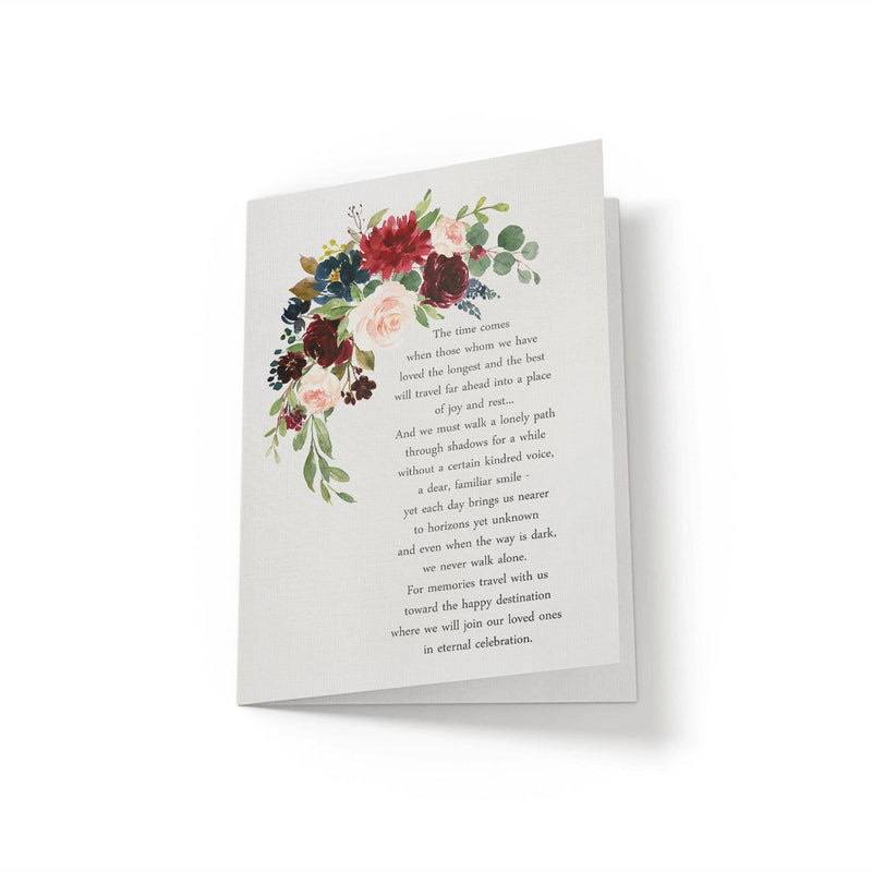 We never walk alone - Greeting Card - Netties Expressions