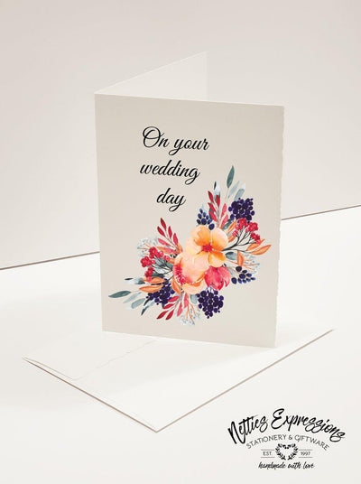 On Your Wedding Day - Greeting Card - Netties Expressions