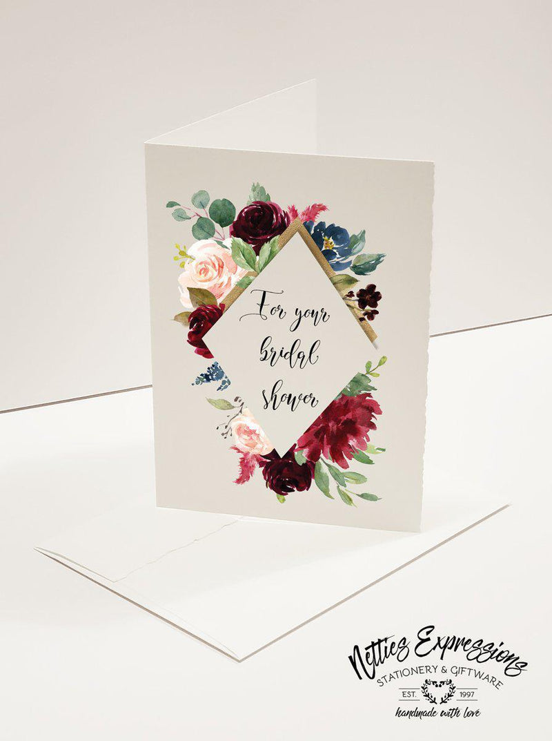 For your bridal shower - Greeting Card - Netties Expressions