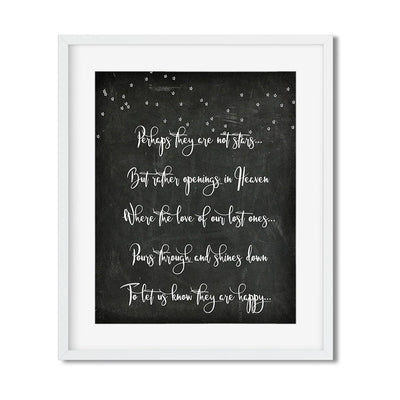 Perhaps they are not stars - Art Print - Netties Expressions