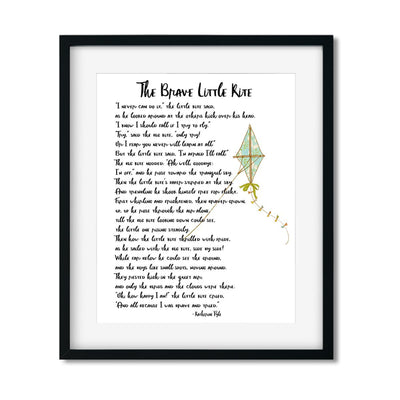 The Brave Little Kite - Art Print - Netties Expressions