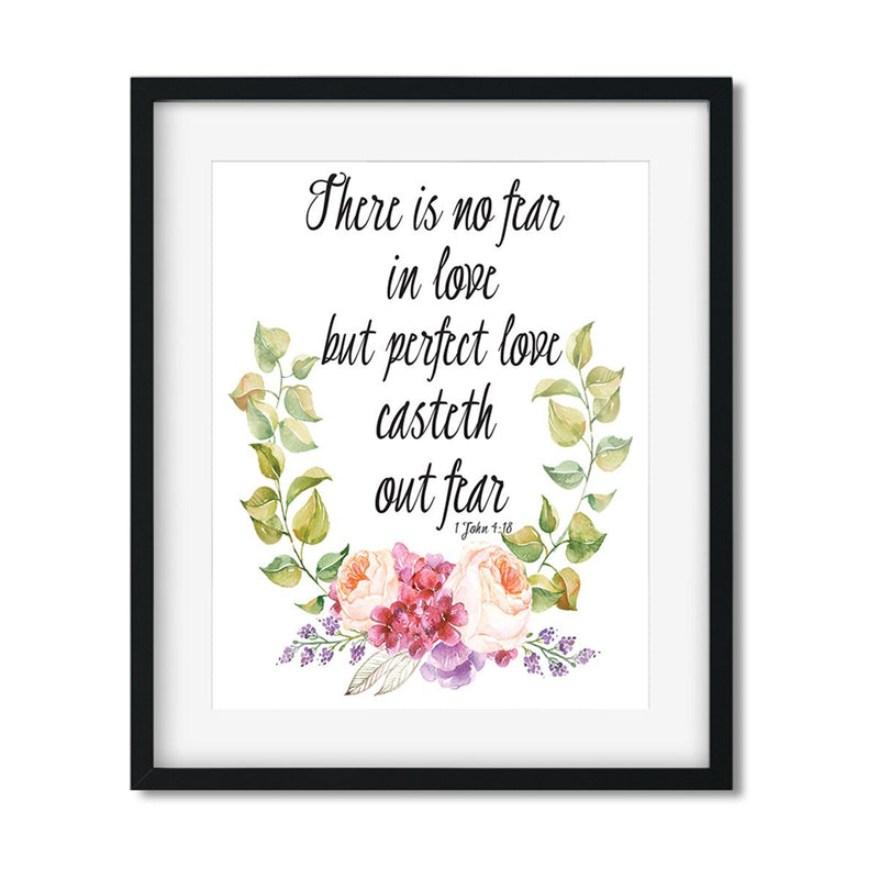There is no fear in love - Art Print - Netties Expressions