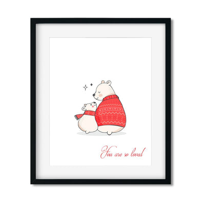 You are so loved - Art Print - Netties Expressions