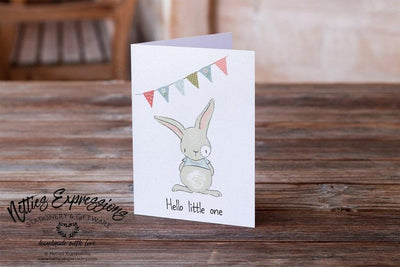 Hello Little One - Greeting Card - Netties Expressions