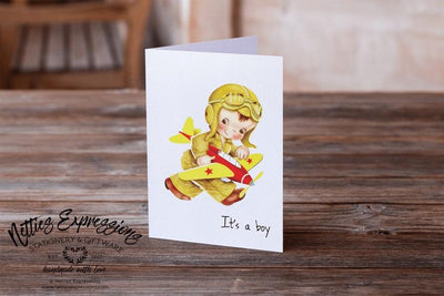 It's a boy - Greeting Card - Netties Expressions