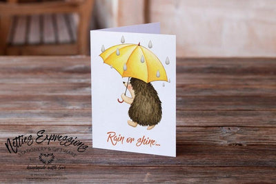 Rain or shine - Greeting Card - Netties Expressions